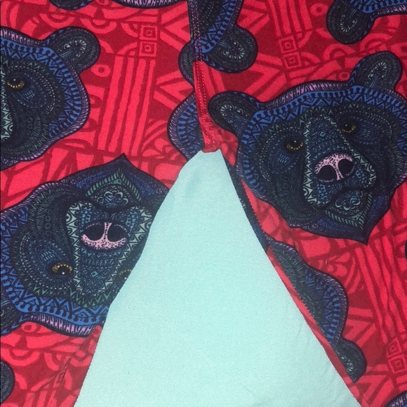 Vintage Lularoe Mosaic bears!!! unicorn - Picture 3 of 3